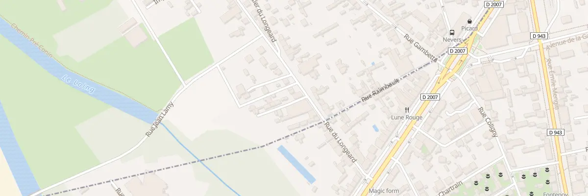Plan du 74 Rue Lazare Carnot à Châlette-sur-Loing
