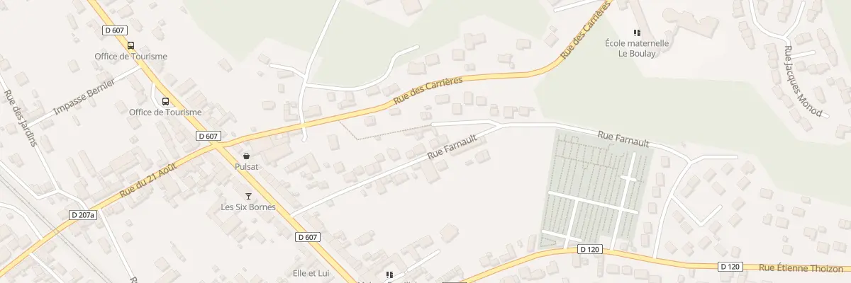 Plan du 11 Rue Farnault à Souppes-sur-Loing