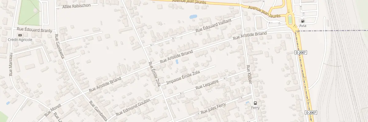 Plan du 30 Rue Aristide Briand à Châlette-sur-Loing