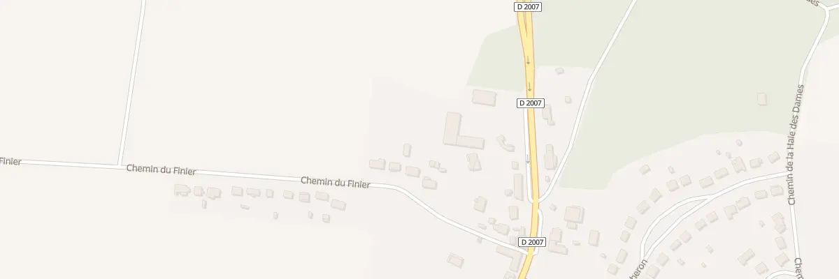 Plan du 8 Che du Finier à Solterre
