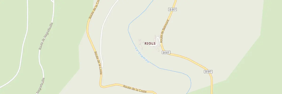 Plan du 5091 Riols à Murasson