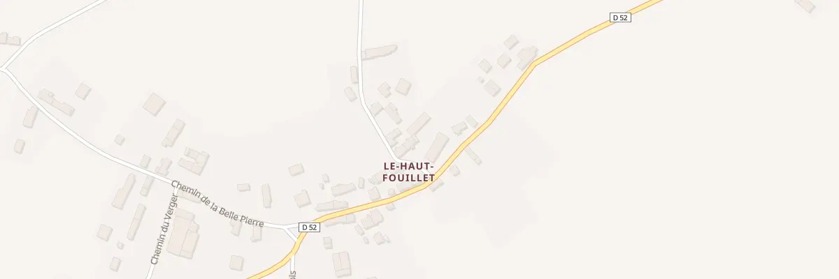 Plan du 143 Le Haut Fouillet à Azy