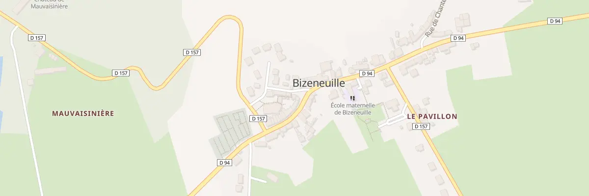 Plan du 3 Rue des Rosiers à Bizeneuille