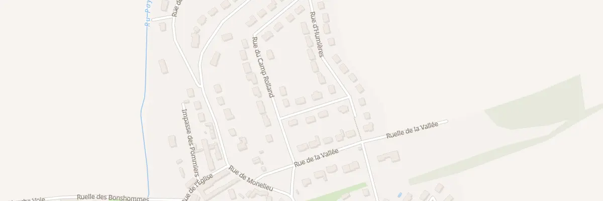 Plan du 6 Rue d’Humières à Lachelle