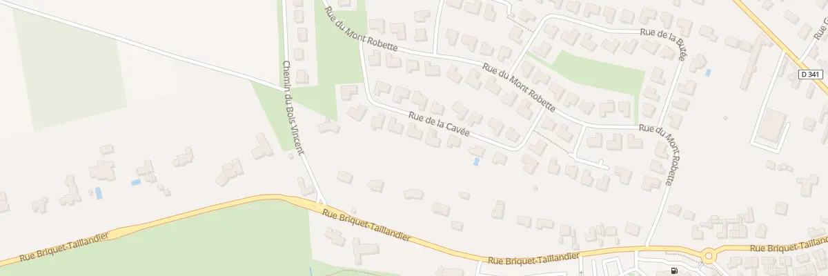 Plan du 13 Rue de la Cavée à Anzin-Saint-Aubin