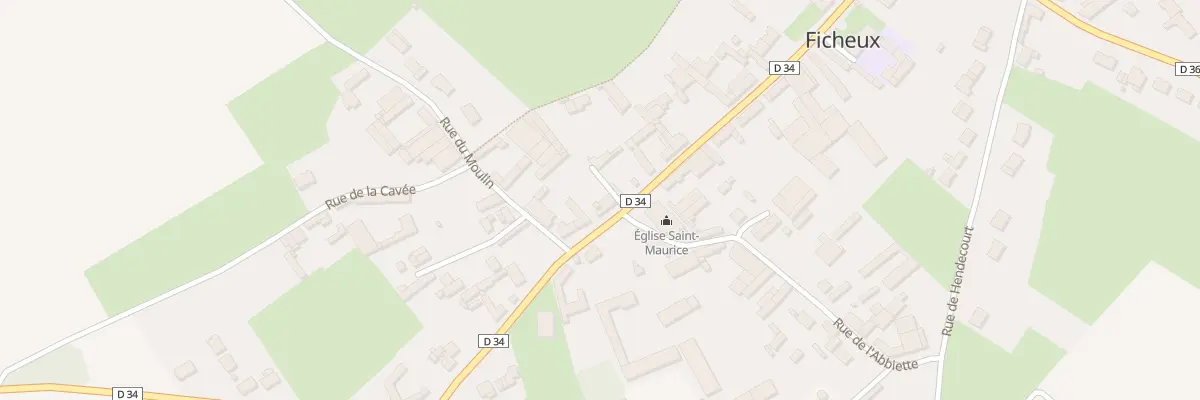 Plan du 5 Rue Hector Bonnel à Ficheux