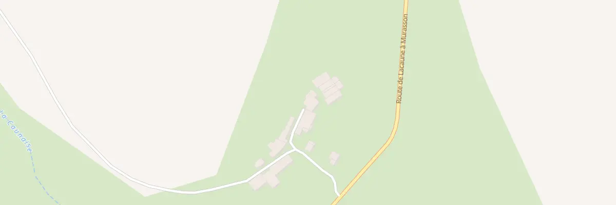 Plan du 5875 Grenouilleres à Lacaune