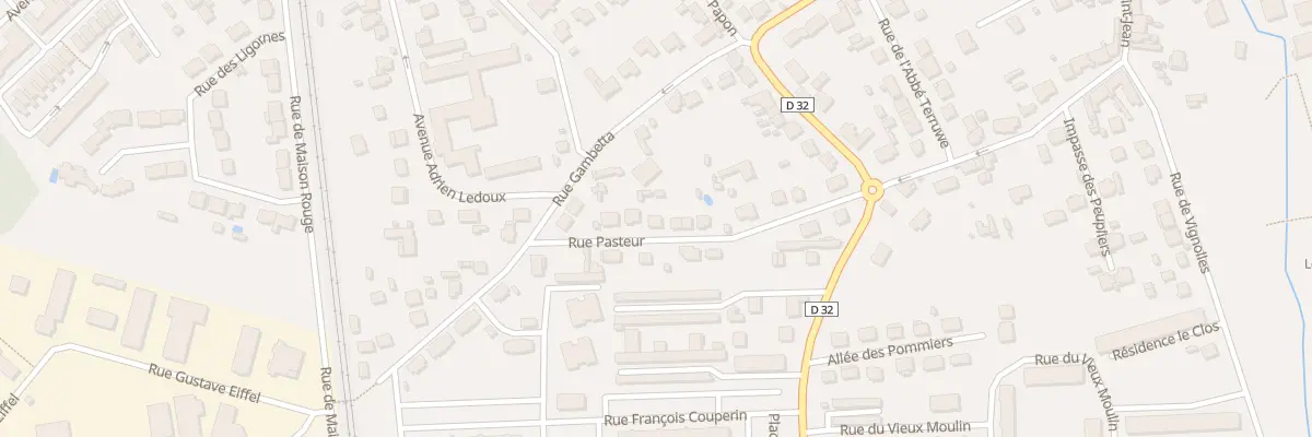 Plan du 14 Rue Pasteur à Gretz-Armainvilliers