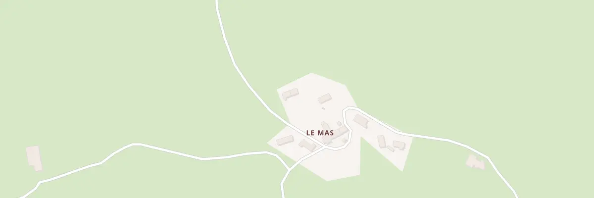 Plan du 9 Le Mas Nord à Marchastel