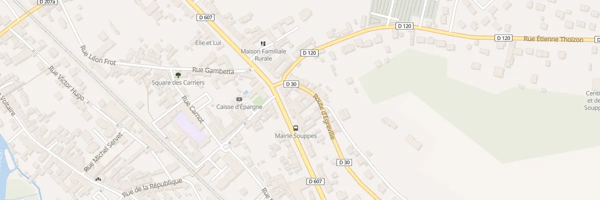 Plan du 2 Rue d’Egreville à Souppes-sur-Loing