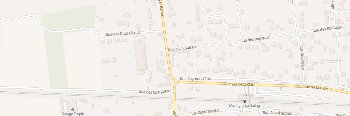 Plan du 63 Rue des Rouisses à Montigny-sur-Loing