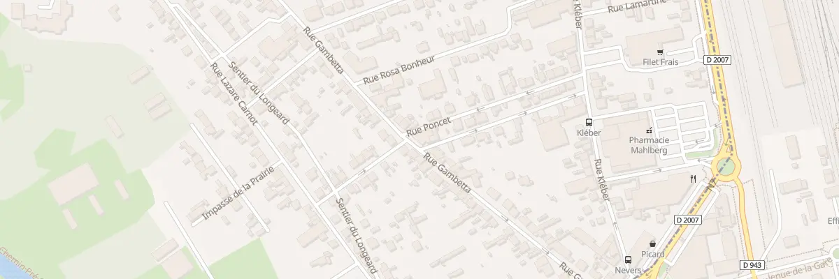 Plan du 107 Rue Gambetta à Châlette-sur-Loing