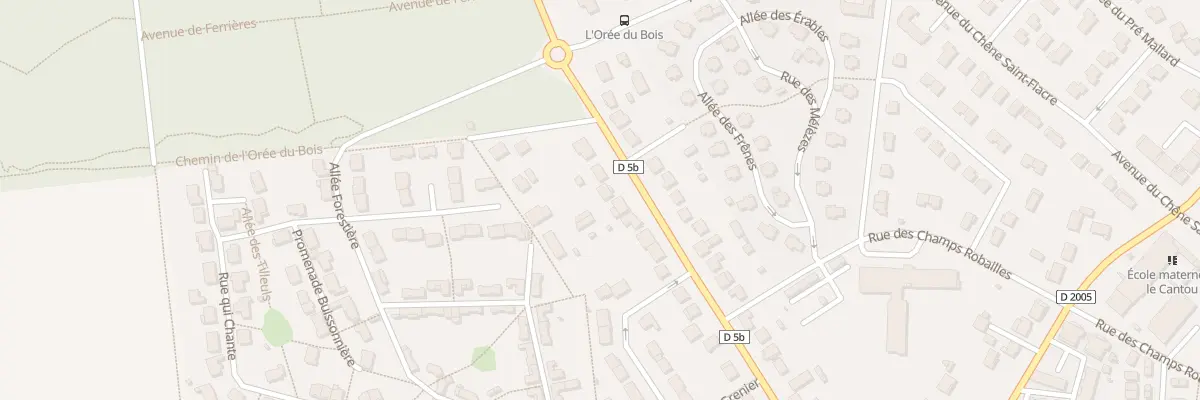 Plan du 27 Av du Bois de Chigny à Chanteloup-en-Brie
