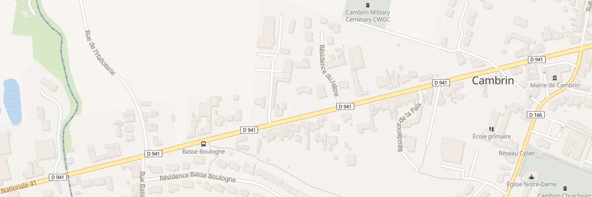Plan du 39 Bd Louis Lesage à Cambrin