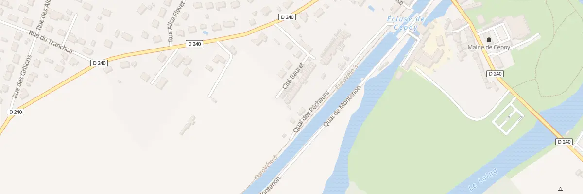 Plan du 28 Cité Bauret à Cepoy