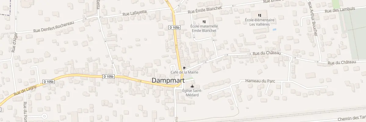 Plan du 4 Rue de la République à Dampmart