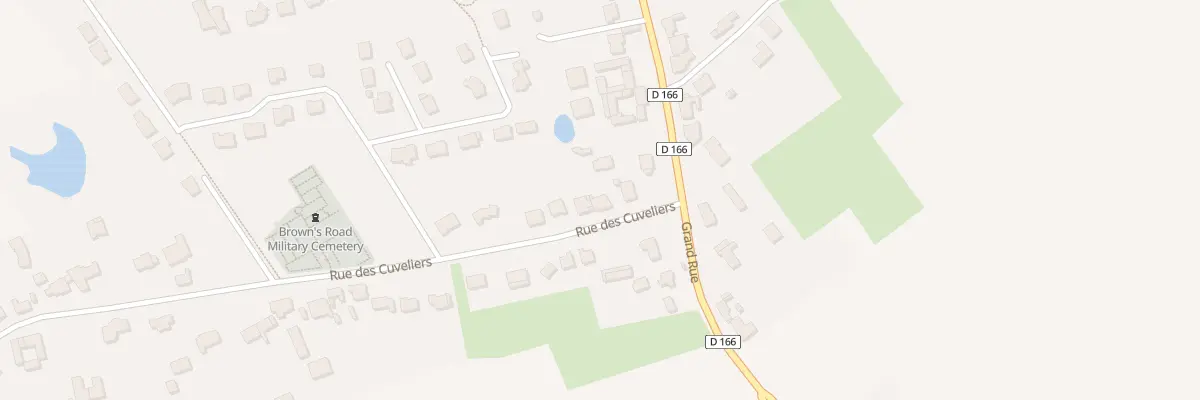 Plan du 57 Rue des Cuveliers à Festubert