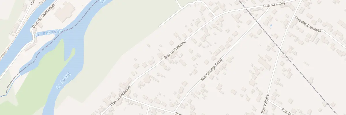 Plan du 90 Rue La Fontaine à Châlette-sur-Loing