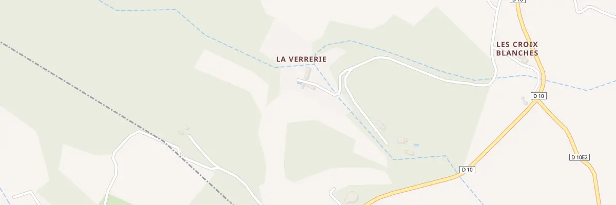 Plan du 7000 Les Verreries à Minerve