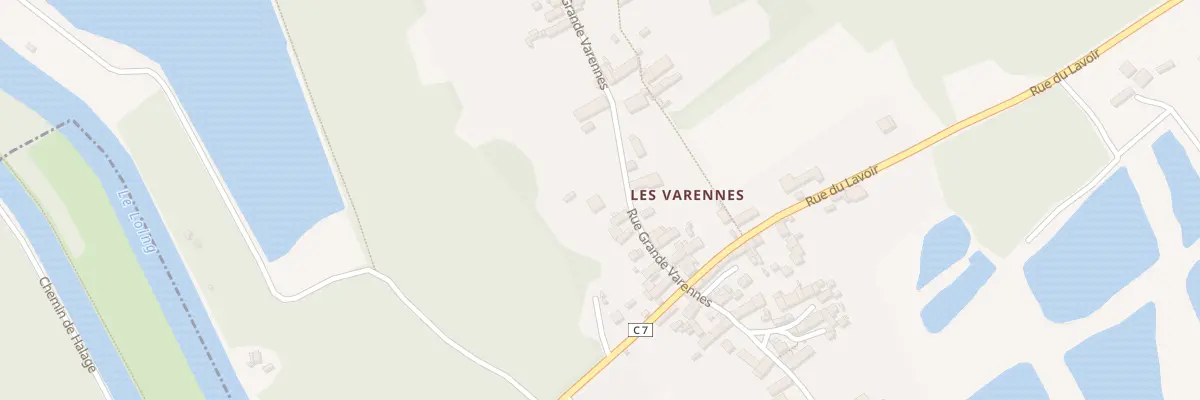 Plan du 30 Rue Grande Varennes à Souppes-sur-Loing
