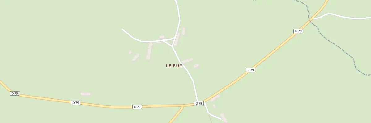 Plan du 5111 Le Puy à Virlet
