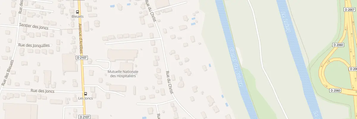 Plan du 365 Rue du Christ à Amilly