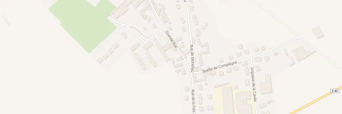 Plan du 40 Gr Grande Rue à Lachelle