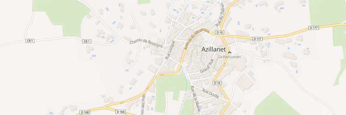 Plan du 6 Rue du Pont Simon à Azillanet