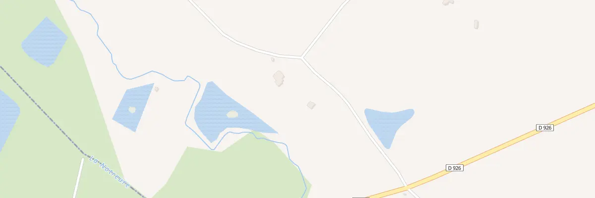 Plan du 319 Le Pre de Santranges à Santranges