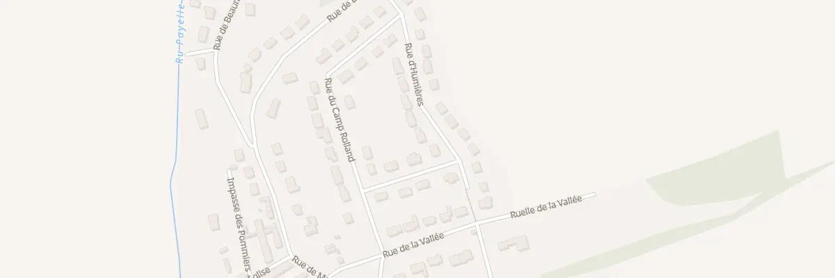 Plan du 8 Rue d’Humières à Lachelle