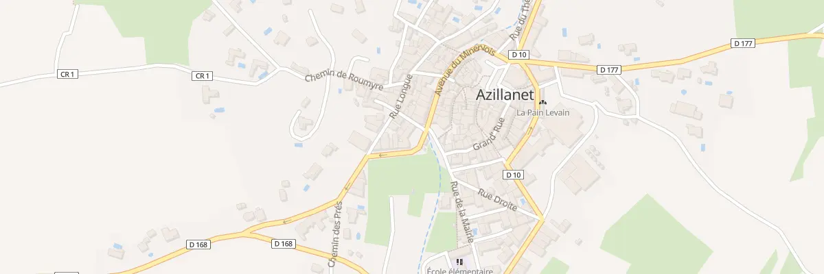 Plan du 5172 Rue du Pont Simon à Azillanet