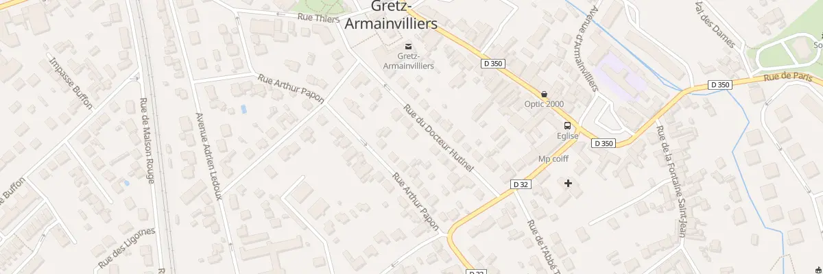 Plan du 9 Rue du Docteur Hutinel à Gretz-Armainvilliers