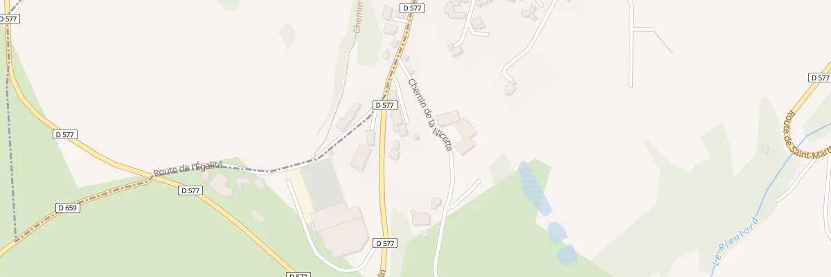 Plan du 285 Rte de Saint-Martin à Salles-Curan