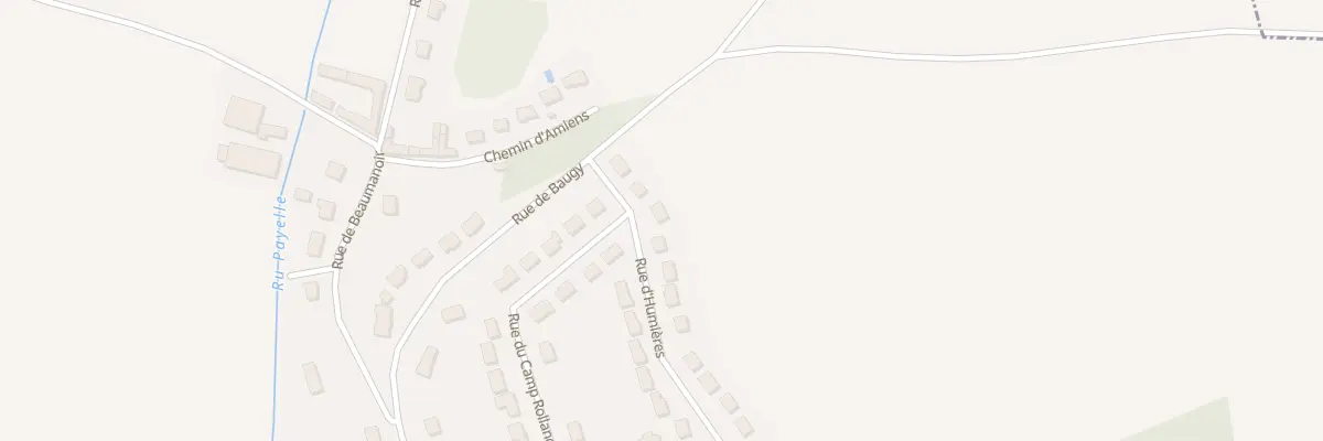 Plan du 25 Rue d’Humières à Lachelle