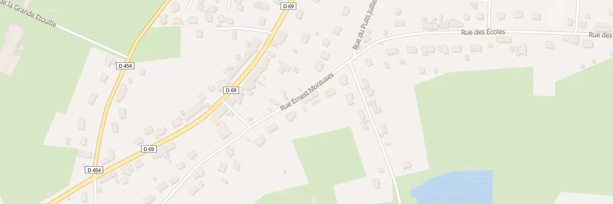 Plan du 92 Rue Ernest Montuses à Commentry
