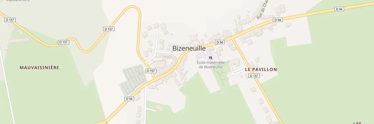 Plan du 20 Rte de Cosne à Bizeneuille