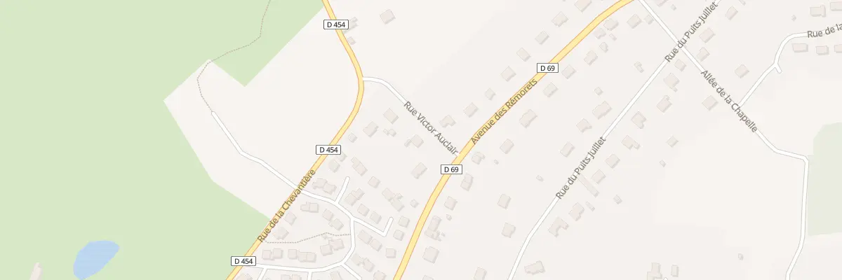 Plan du 9 Rue Victor Auclair à Commentry