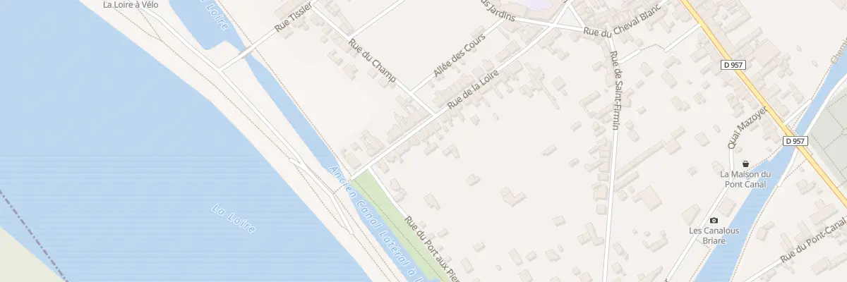 Plan du 39 Rue de la Loire à Briare