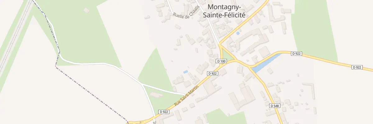 Plan du 6 Rue St Martin à Montagny-Sainte-Félicité