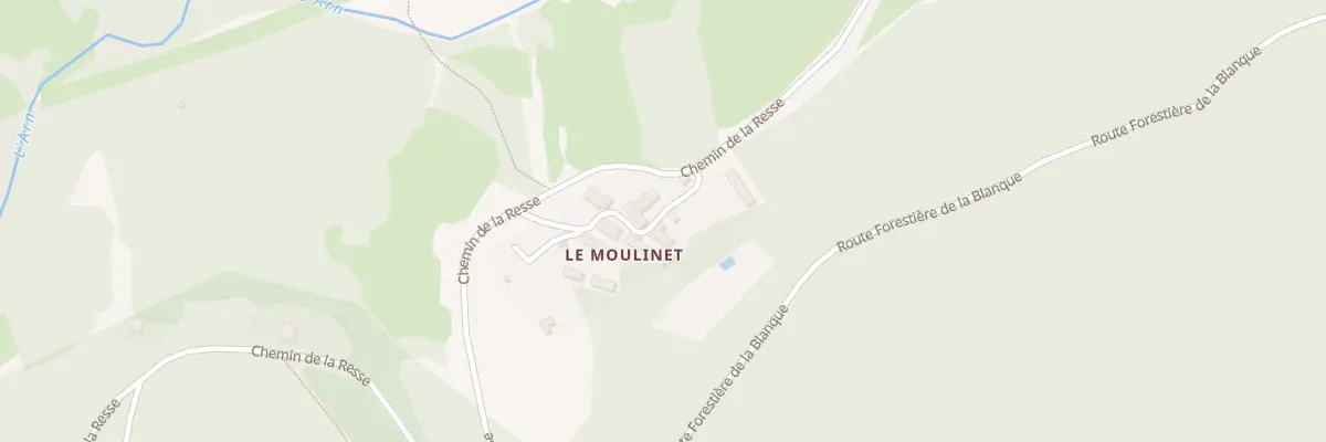 Plan du 355F Le Moulinet au Soulié