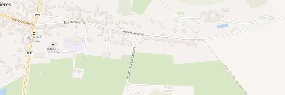 Plan du 31 Rue de Varanval à Jonquières