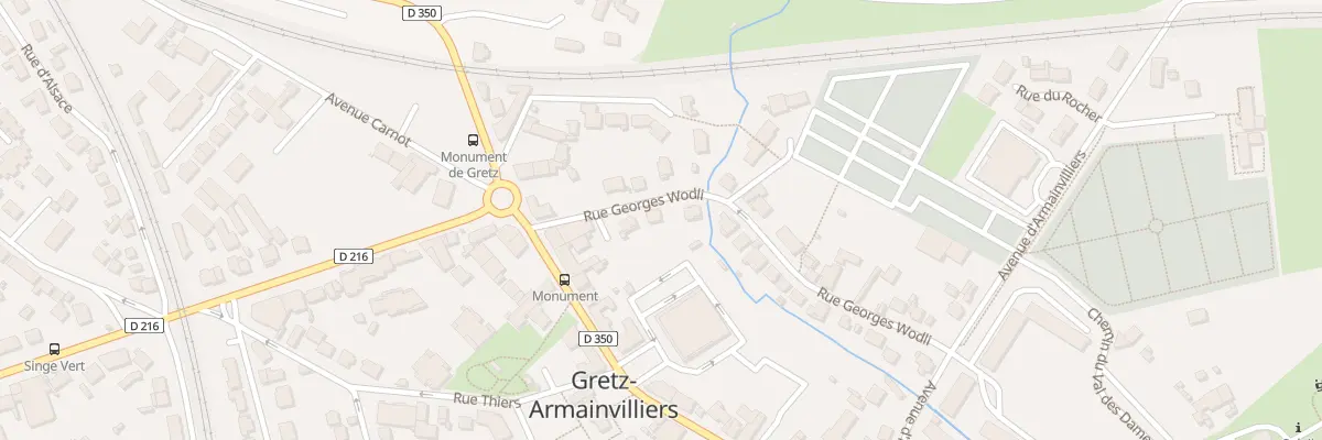 Plan du 21 Rue Georges Wodli à Gretz-Armainvilliers