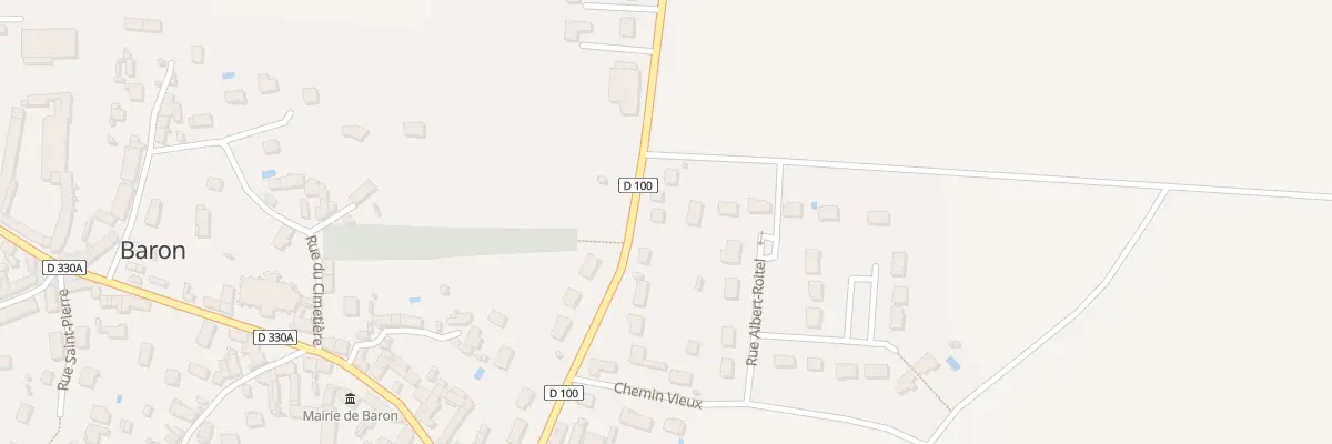 Plan du 24 Rue de Beaulieu à Baron