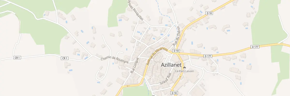 Plan du 5040 Rue Longue à Azillanet