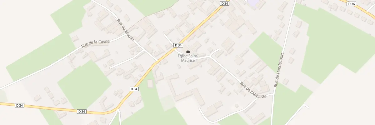 Plan du 6 Rue de l’Abbiette à Ficheux