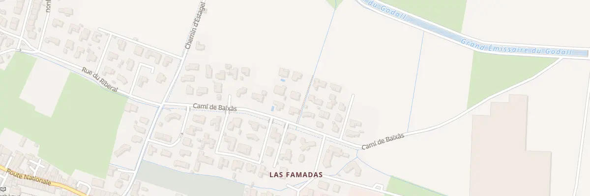 Plan du 21 Rue Cami de Baixas à Corneilla-la-Rivière