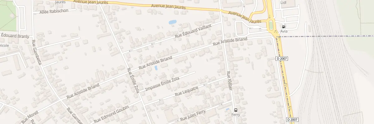 Plan du 36 Rue Aristide Briand à Châlette-sur-Loing