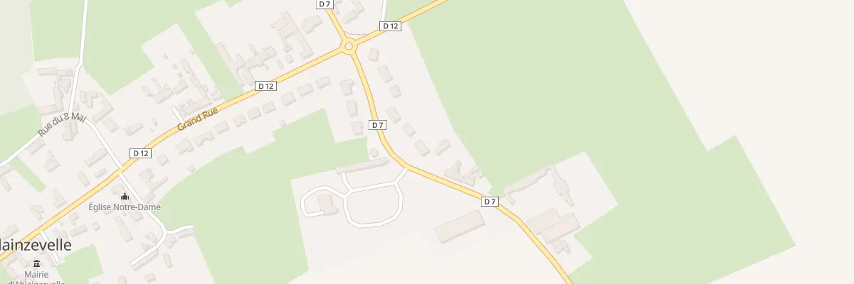 Plan du 9 Rue d’Achiet à Ablainzevelle