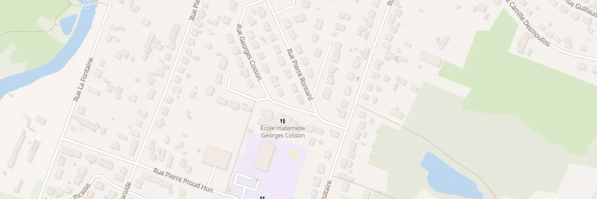 Plan du 2 Rue Pierre Ronsard à Châlette-sur-Loing