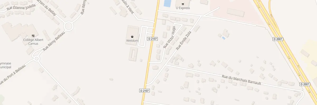 Plan du 3 Rue Victor Hugo à Briare